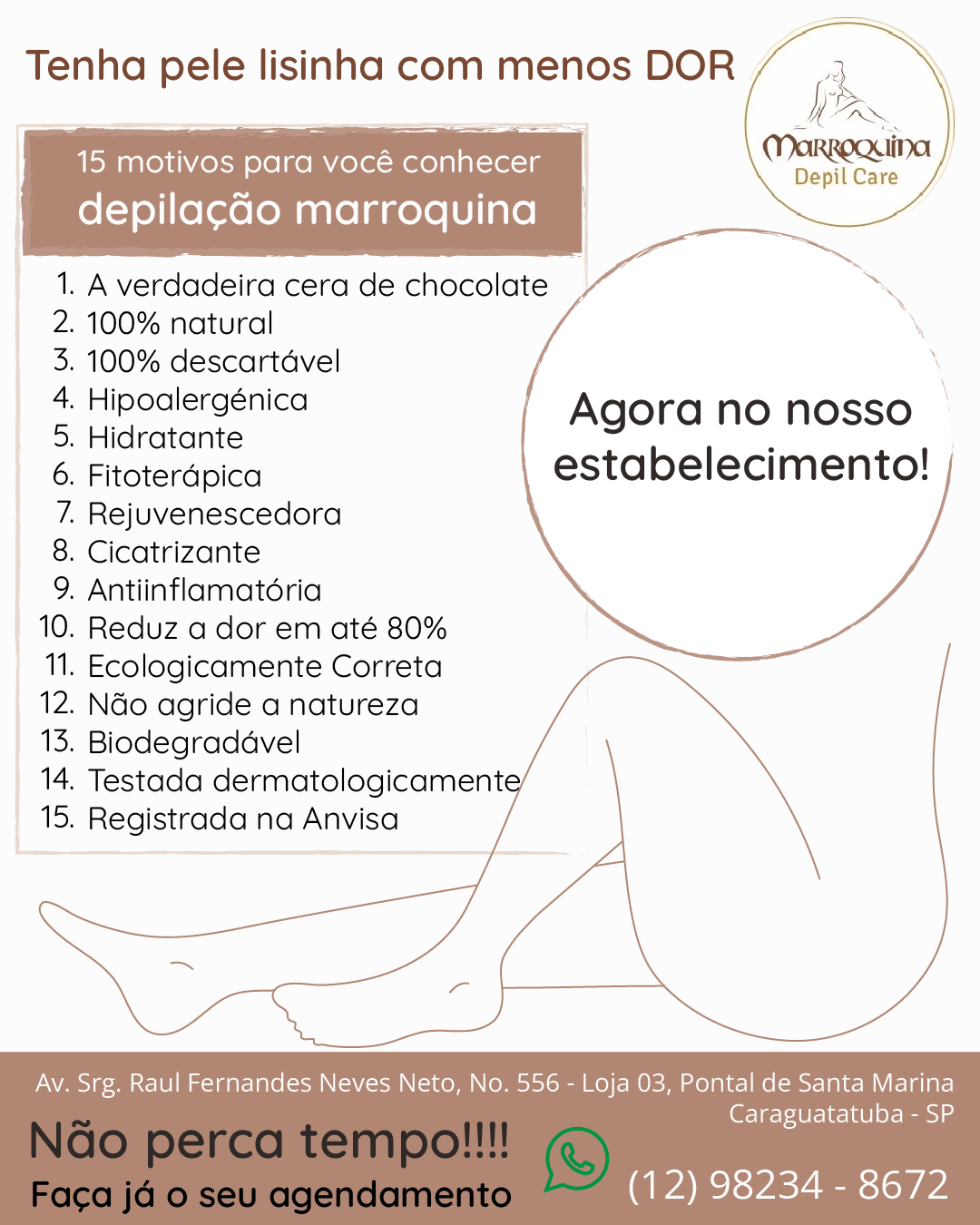 Fio Hair Instagram Promo Depilação Marroquina